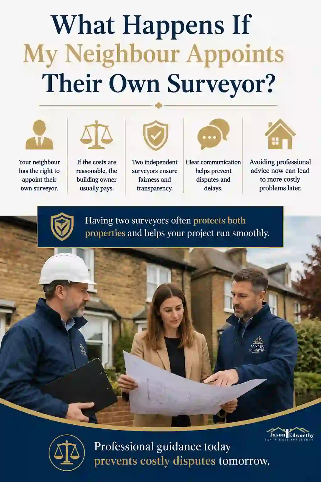 What Happens If My Neighbour Appoints Their Own Surveyor Weymouth?